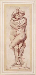 Pareja abrazándose